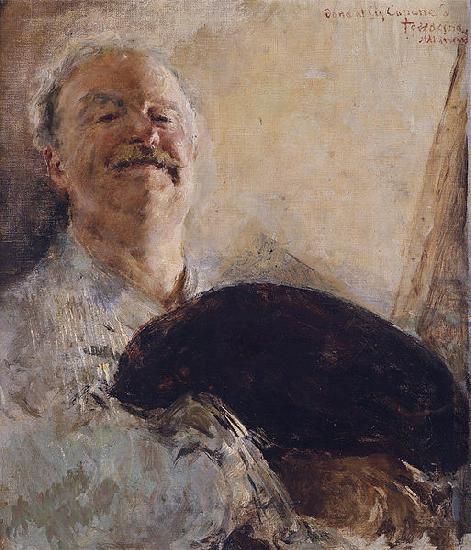 Antonio Mancini Self-portrait oil painting image